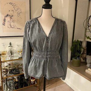 Women's Grey Blouse